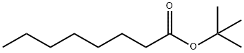 オクタン酸tert-ブチル 化学構造式