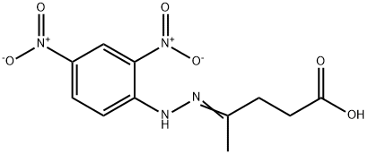 4-[(2,4-dinitrophenyl)hydrazinylidene]pentanoic acid,5457-82-9,结构式