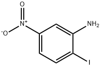 2-碘-5-硝基苯胺,5459-50-7,结构式