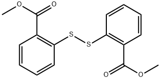 2,2'-二硫二苯甲酸二甲酯,5459-63-2,结构式