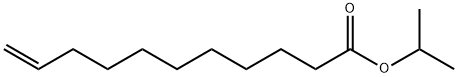 ISO-PROPYL-UNDECYLENATE Struktur