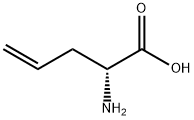 (R)-2-アリルグリシン 化学構造式