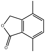 1(3H)-Isobenzofuranone, 4,7-diMethyl- Struktur
