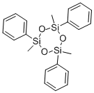 2,4,6-三甲基-2,4,6-三苯基环三硅氧烷,546-45-2,结构式
