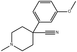 4-CYANO-4-(3-METHOXYPHENYL)-1-METHYLPIPERIDINE|4-氰基-4-( 3-甲氧苯基)-1-甲基哌啶