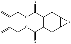 7-オキサビシクロ[4.1.0]ヘプタン-3,4-ジカルボン酸ジアリル 化学構造式