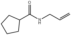 Cyclopentanecarboxamide, N-2-propenyl- (9CI) Structure
