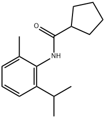 546079-70-3 Cyclopentanecarboxamide, N-[2-methyl-6-(1-methylethyl)phenyl]- (9CI)