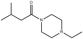 Piperazine, 1-ethyl-4-(3-methyl-1-oxobutyl)- (9CI),546109-11-9,结构式