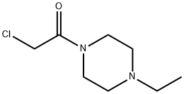 Piperazine,1-(chloroacetyl)-4-ethyl- Struktur