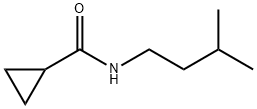 Cyclopropanecarboxamide, N-(3-methylbutyl)- (9CI) Structure