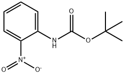 (2-硝基苯基)氨基甲酸叔丁酯,54614-93-6,结构式