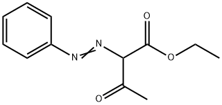 2-(苯基偶氮)乙酰乙酸乙酯 结构式