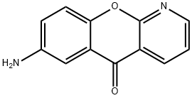 7-アミノ-5H-クロメノ[2,3-b]ピリジン-5-オン 化学構造式