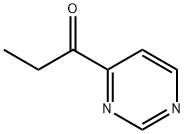 1-Propanone, 1-(4-pyrimidinyl)- (9CI) Structure