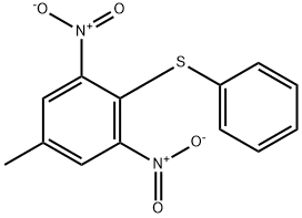 5-methyl-1,3-dinitro-2-phenylsulfanyl-benzene 化学構造式