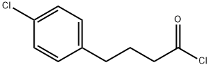 Benzenebutanoyl chloride, 4-chloro- Structure