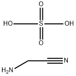 Aminoacetonitrile sulfate  Struktur
