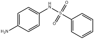 N-(4-aminophenyl)benzenesulfonamide,5466-91-1,结构式