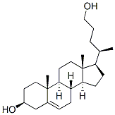 Chol-5-ene-3,24-diol, (3beta)- Structure