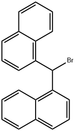 1-(bromo-naphthalen-1-yl-methyl)naphthalene|