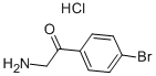 2-氨基-4-溴苯乙酮 盐酸盐,5467-72-1,结构式