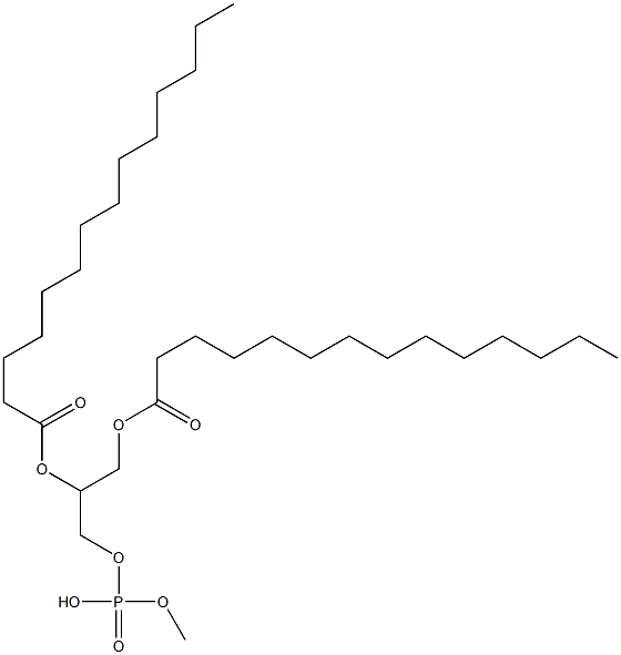 dimyristoylmethylphosphatidic acid Structure