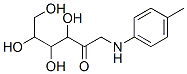 3,4,5,6-tetrahydroxy-1-[(4-methylphenyl)amino]hexan-2-one 化学構造式