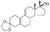 17β-Hydroxy-17-Methyl-estra-5(10),9(11)-dien-3-one Cyclic 1,2-Ethanediyl Acetal|17β-Hydroxy-17-Methyl-estra-5(10),9(11)-dien-3-one Cyclic 1,2-Ethanediyl Acetal