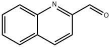 2-キノリンカルボキシアルデヒド 化学構造式