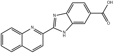 2-Quinolin-2-yl-1H-benzimidazole-5-carboxylic acid Structure