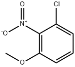 1-氯-3-甲氧基-2-硝基苯 结构式