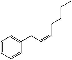 [(Z)-2-Heptenyl]benzene Struktur