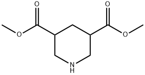DiMethyl piperidine-3,5-dicarboxylate Structure