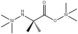 2-Methyl-2-(trimethylsilylamino)propionic acid trimethylsilyl ester,54745-23-2,结构式