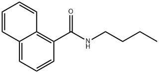 N-Butylnaphthalene-1-carboxamide,54751-78-9,结构式