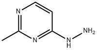 4(1H)-Pyrimidinone, 2-methyl-, hydrazone (9CI) Structure