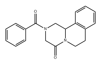 2-BENZYL-1,2,3,6,7,11B-HEXAHYDRO-4H-PYRAZION[2,1-A] ISOQUINOLINE-4-ONE Structure