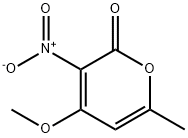 3-Nitro-4-methoxy-6-methyl-2H-pyran-2-one 结构式