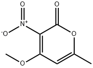 3-Nitro-4-methoxy-6-methyl-2H-pyran-2-one Structure