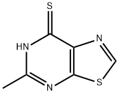 Thiazolo[5,4-d]pyrimidine-7(4H)-thione, 5-methyl- Struktur