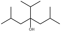 2,6-ジメチル-4-(1-メチルエチル)-4-ヘプタノール 化学構造式