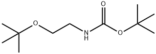 Carbamic acid, [2-(1,1-dimethylethoxy)ethyl]-, 1,1-dimethylethyl ester (9CI) 化学構造式