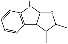 2,3-Dimethyl-3,3a,8,8a-tetrahydro-2H-furo[2,3-b]indole,54789-32-1,结构式