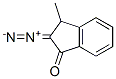 2-Diazo-2,3-dihydro-3-methyl-1H-inden-1-one Structure