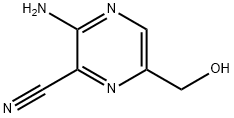Pyrazinecarbonitrile, 3-amino-6-(hydroxymethyl)- (9CI)|
