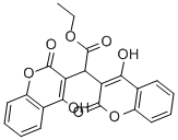Ethyl Biscoumacetate Struktur