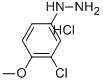 (3-CHLORO-4-METHOXY-PHENYL)-HYDRAZINE HYDROCHLORIDE Structure