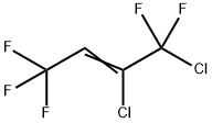 1,2-ジクロロ-1,1,4,4,4-ペンタフルオロ-2-ブテン 化学構造式