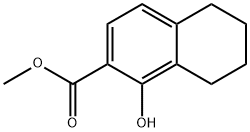 methyl 1-hydroxy-5,6,7,8-tetrahydronaphthalene-2-carboxylate,54815-88-2,结构式